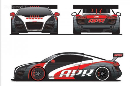 2012 Audi R8 LMS �� APR Motorsport