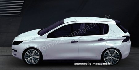 ������ ���������� � ����� Peugeot 308