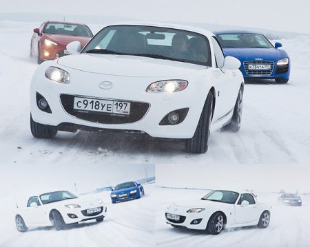 ����-����� Toyota GT86, Mazda MX-5, BMW M135i, Mini Countryman, Audi R8