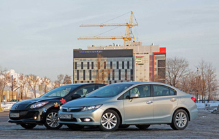 ����-����� Honda Civic, Mazda3