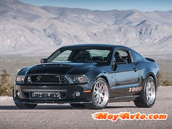 ������������ � ���-�����-2013: Shelby �������� ���������� Bugatti Veyron - 2013 Mustang GT500 1000 S/C