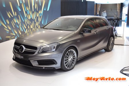 ������ ���������� � ���������� � Mercedes A45 AMG � ������������ � ������-2013