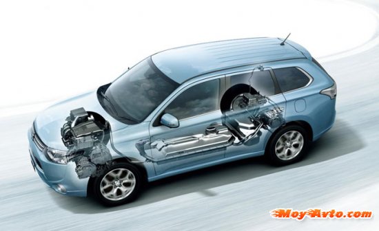 ������������ � ���-����� 2013: Mitsubishi ���������� ����� ��������� ���������� � ������ Outlander PHEV