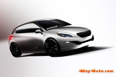Peugeot решила переосмыслить новую модель 308 Peugeot решила переосмыслить новую модель 308