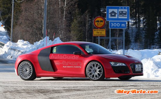 ����� ���������� ���� Audi R8 E-Tron ������ �� ����������