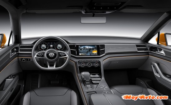 ������������ � ������ 2013: ���� Volkswagen CrossBlue - ������ ����� ���������� ������ 7-�������� ������������ CrossBlue