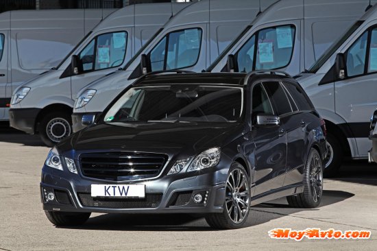 ��������� Mercedes-Benz E-������ ������� ������-����� �� KTW Tuning � Brabus