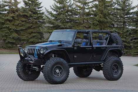 Jeep ������� � ������� �����-������������ � Wrangler � ������� V8