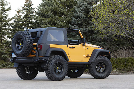 Jeep ������� � ������� �����-������������ � Wrangler � ������� V8