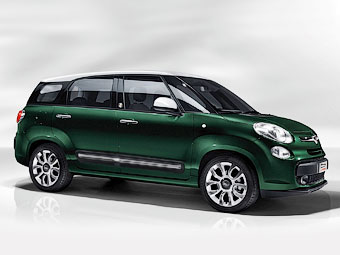 Компактвэн Fiat 500L стал семиместным Компактвэн Fiat 500L стал семиместным