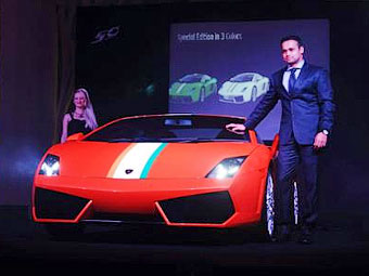 ������� �������� ������������ ������� Lamborghini Gallardo