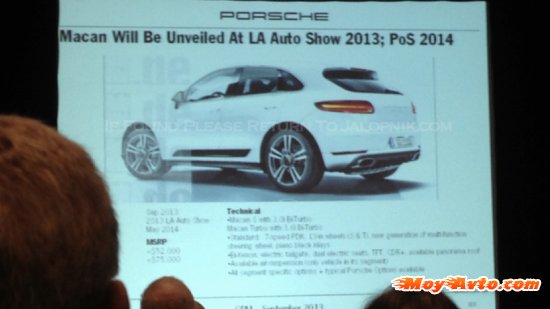 ����� Porsche ������� ���������� � Macan � ������ �������