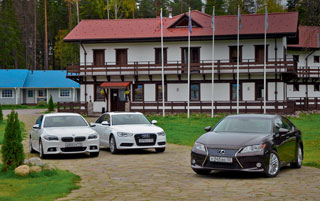 ����-����� Audi A6, BMW 5-series, Lexus ES350