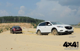 ����-����� Mazda CX-9, Honda Crosstour
