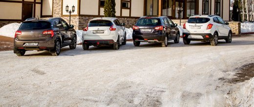����-����� Citroen C4 Aircross, Opel Mokka, Suzuki SX4, Nissan Juke