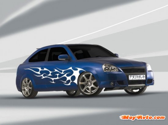 ������� ���������� ������������ Lada Priora Coupe