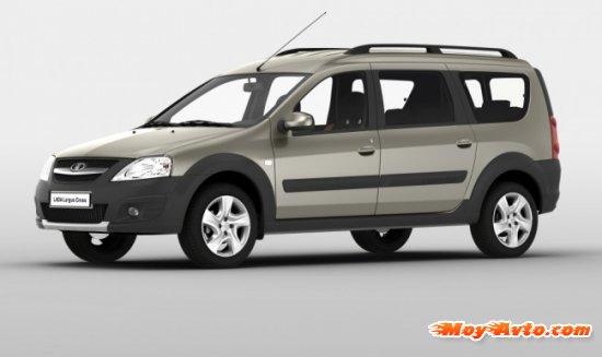 ������� ������� ���� �� ����� Lada Largus Cross